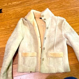 Suede Lucky jacket fully lined